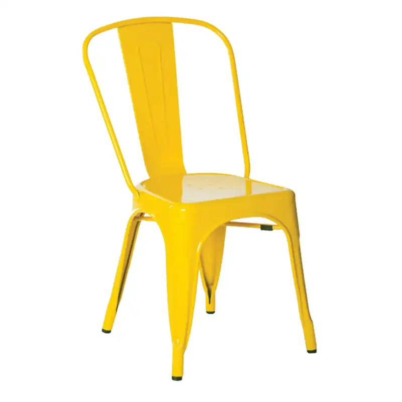 RELIX Καρέκλα, Μέταλλο Βαφή Κίτρινο